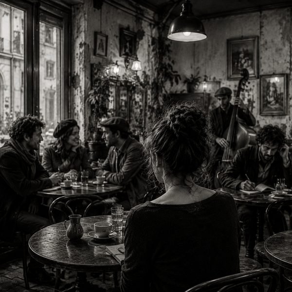 Les Inconnus Du Café cover artwork